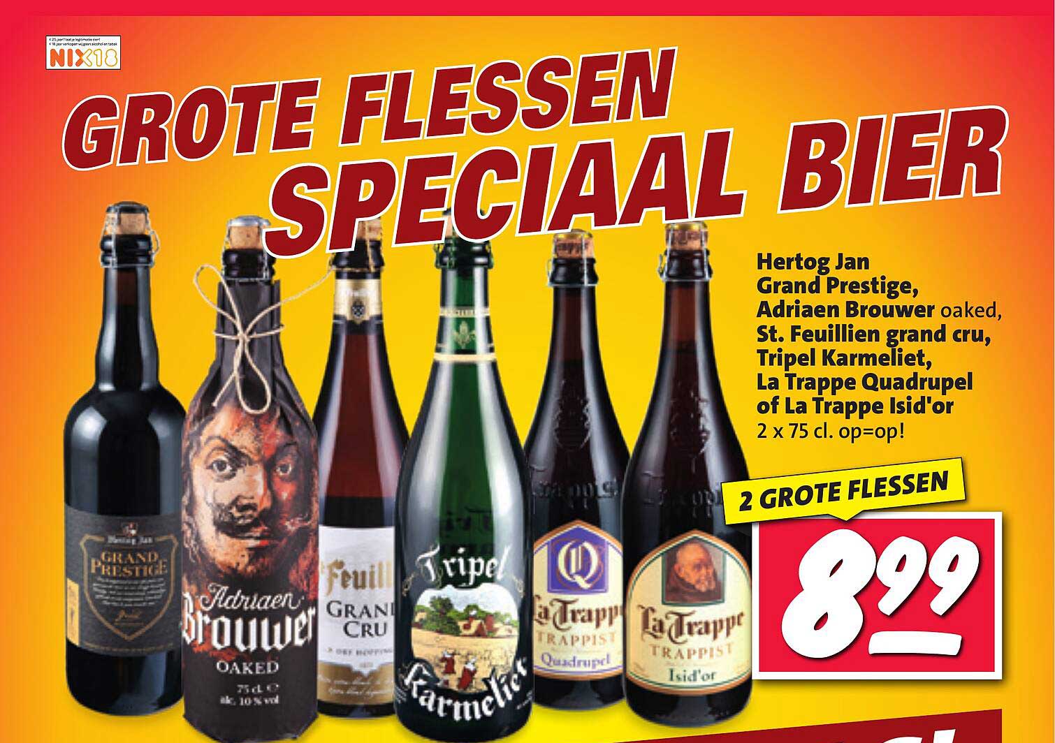 GROTE FLESSEN SPECIAAL BIER
