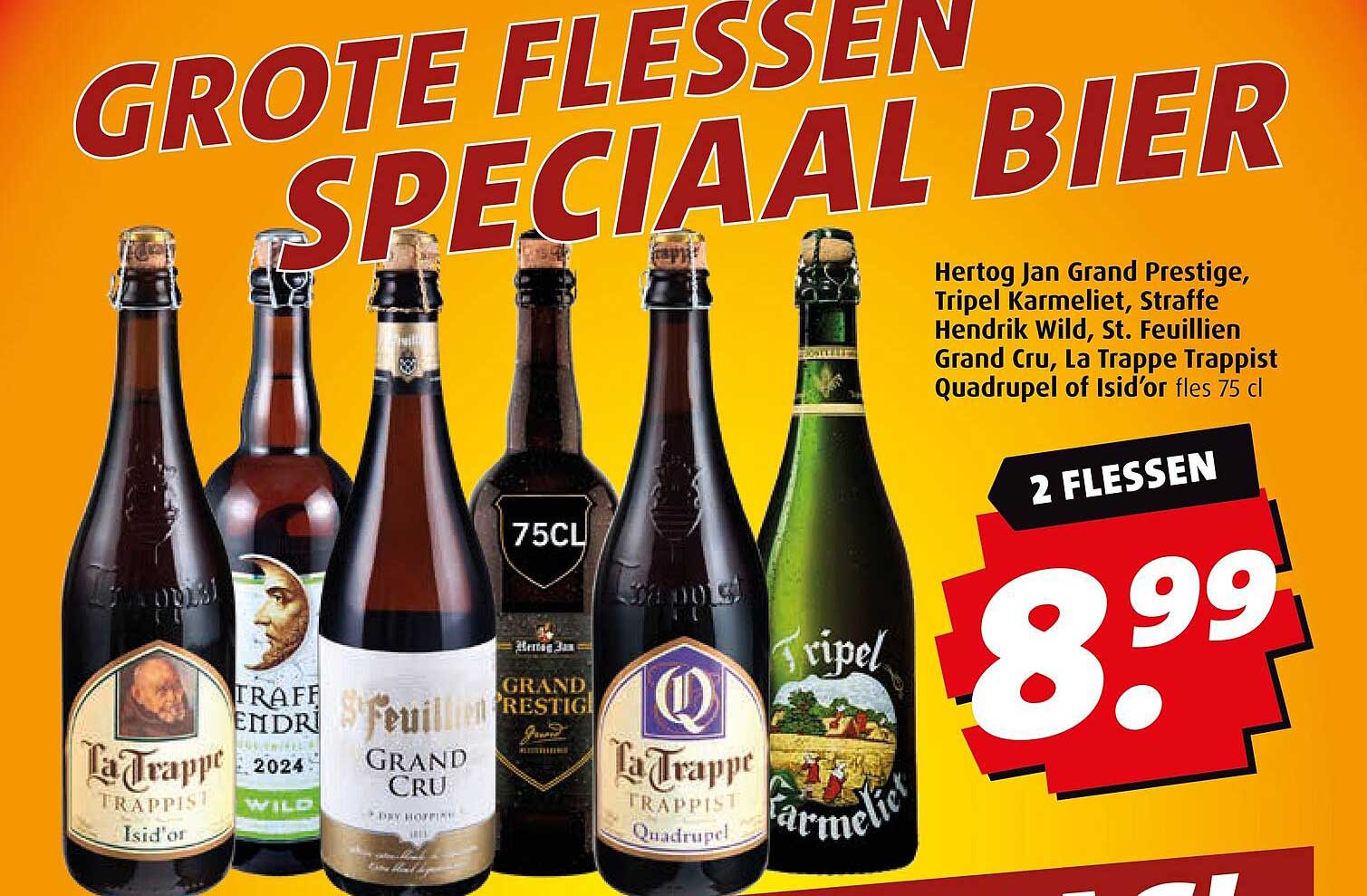 GROTE FLESSEN SPECIAAL BIER