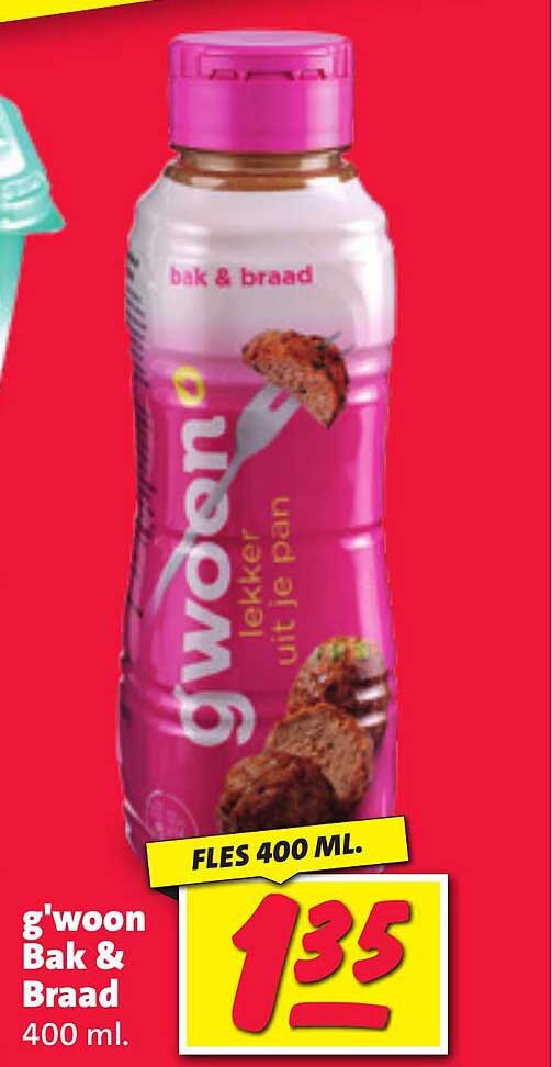 g'woon Bak & Braad 400 ml