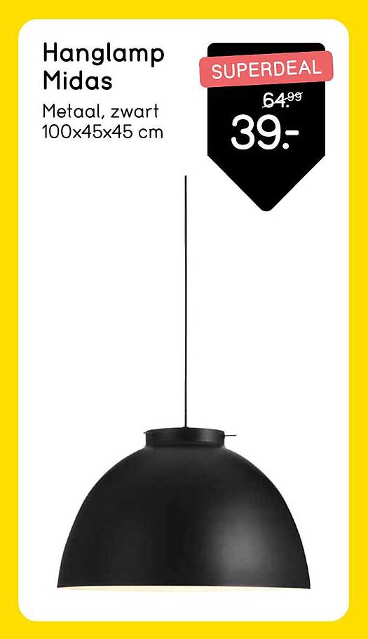 Hanglamp Midas