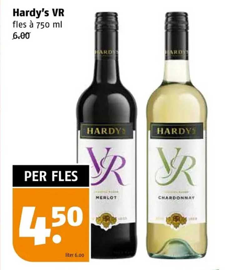 Hardy's VR fles à 750ml