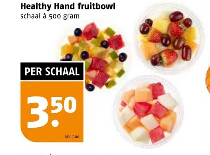 Healthy Hand fruitbowl schaal à 500 gram