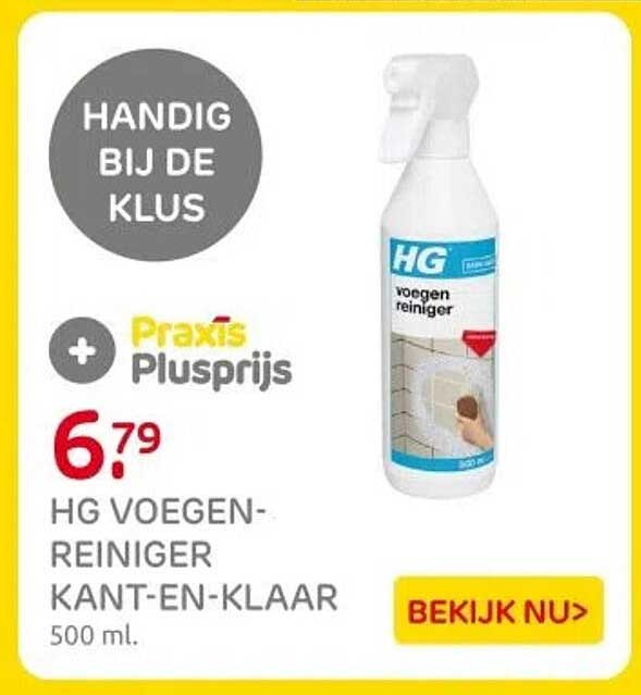 HG VOEGEN-REINIGER KANT-EN-KLAAR 500 ml.