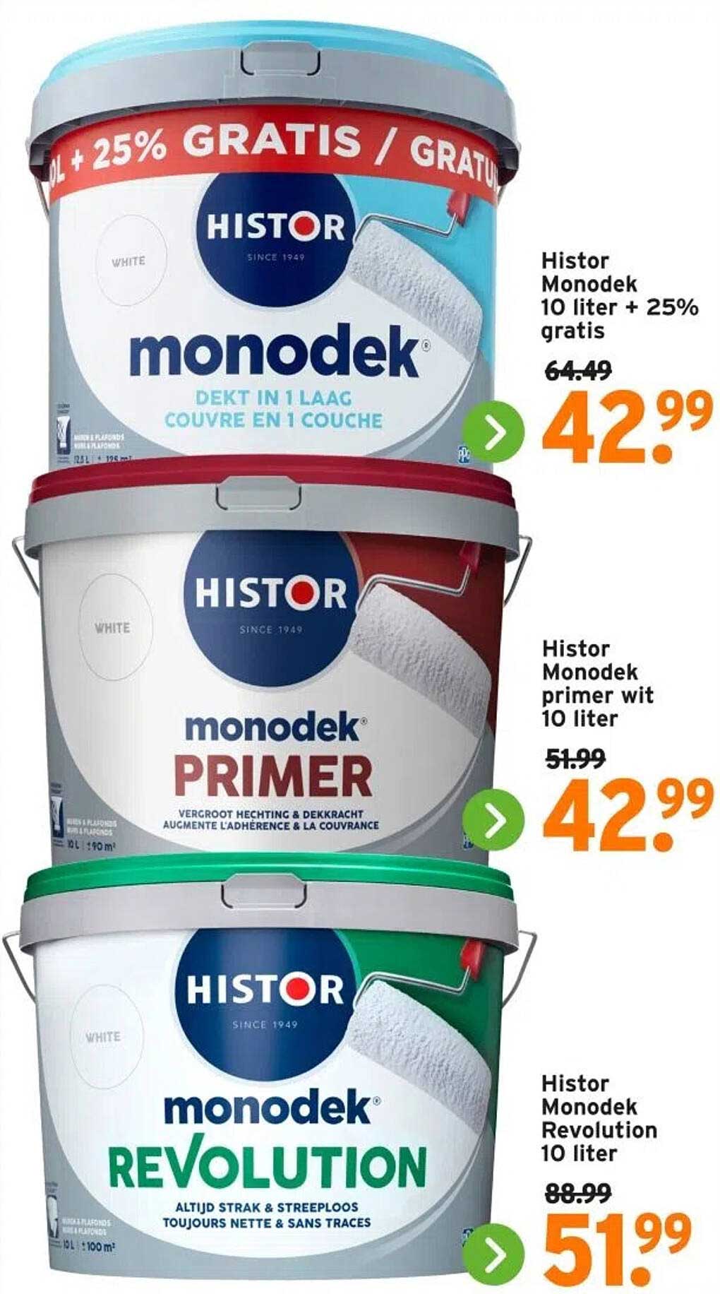 Histor Monodek 10 liter + 25% gratis