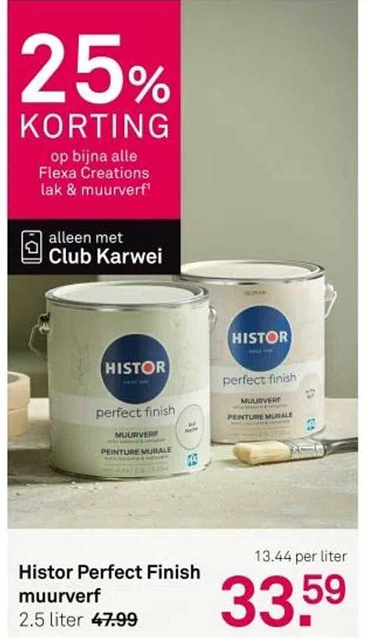 Histor Perfect Finish muurverf