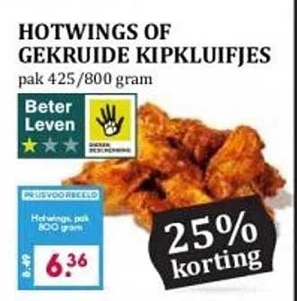 HOTWINGS OF GEKRUIDE KIPKLUIFJES