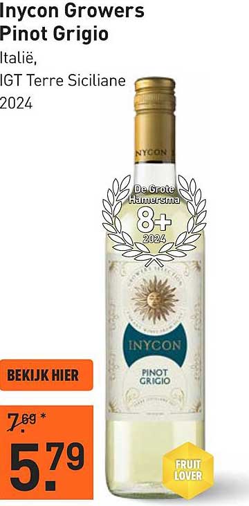 Inycon Growers Pinot Grigio