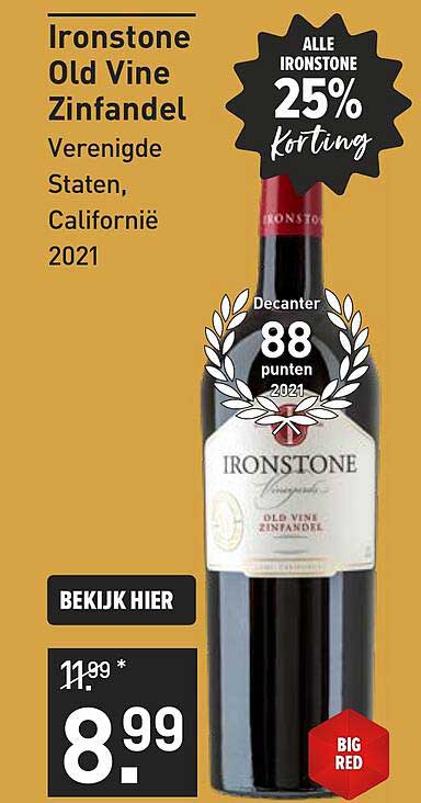 Ironstone Old Vine Zinfandel 2021