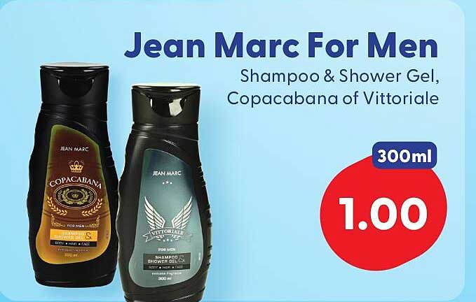 Jean Marc For Men Shampoo & Shower Gel, Copacabana of Vittoriale