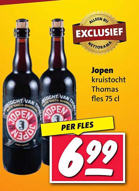 Jopen kruistocht Thomas fles 75 cl