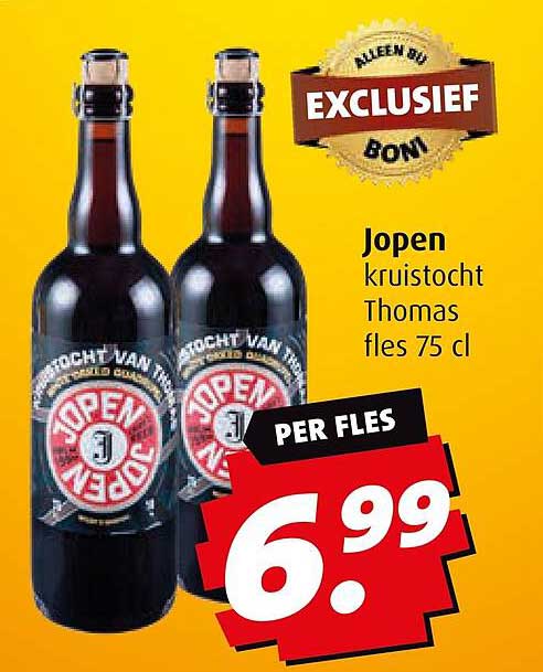 Jopen kruistocht Thomas fles 75 cl
