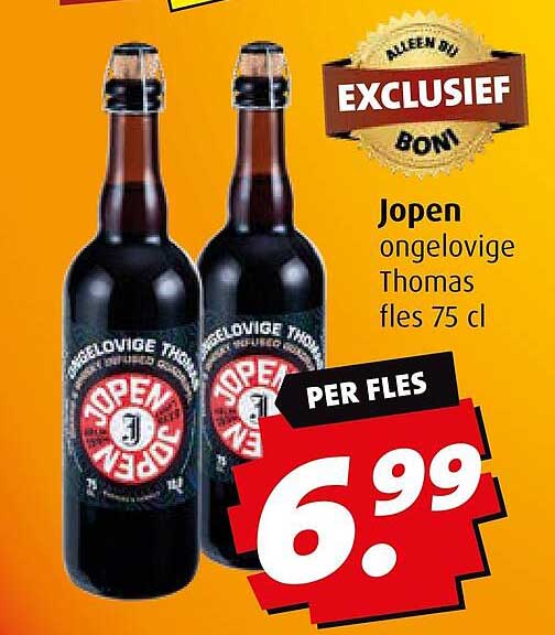 Jopen ongelovige Thomas fles 75 cl