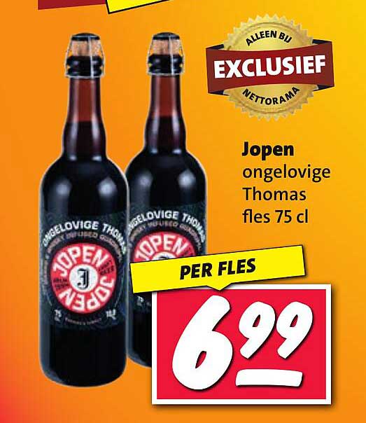 Jopen ongelovige Thomas fles 75 cl