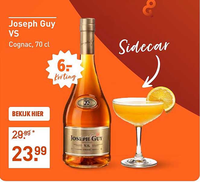 Joseph Guy VS Cognac, 70 cl
