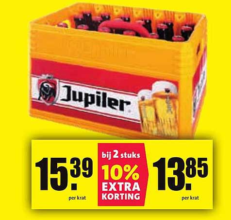 Jupiler pilsener 24 flessen