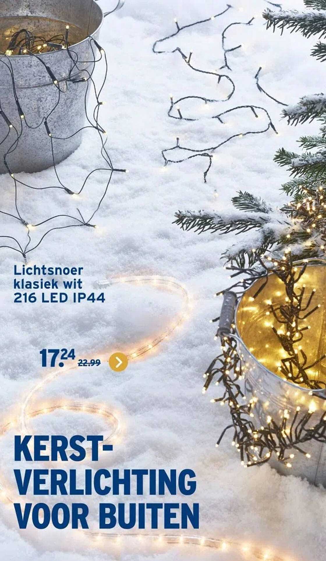 Kerstverlichting voor buiten