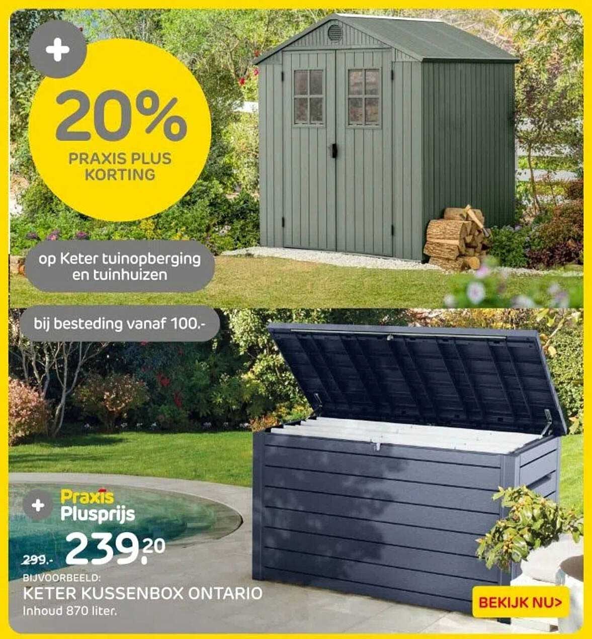 KETER KUSSENBOX ONTARIO