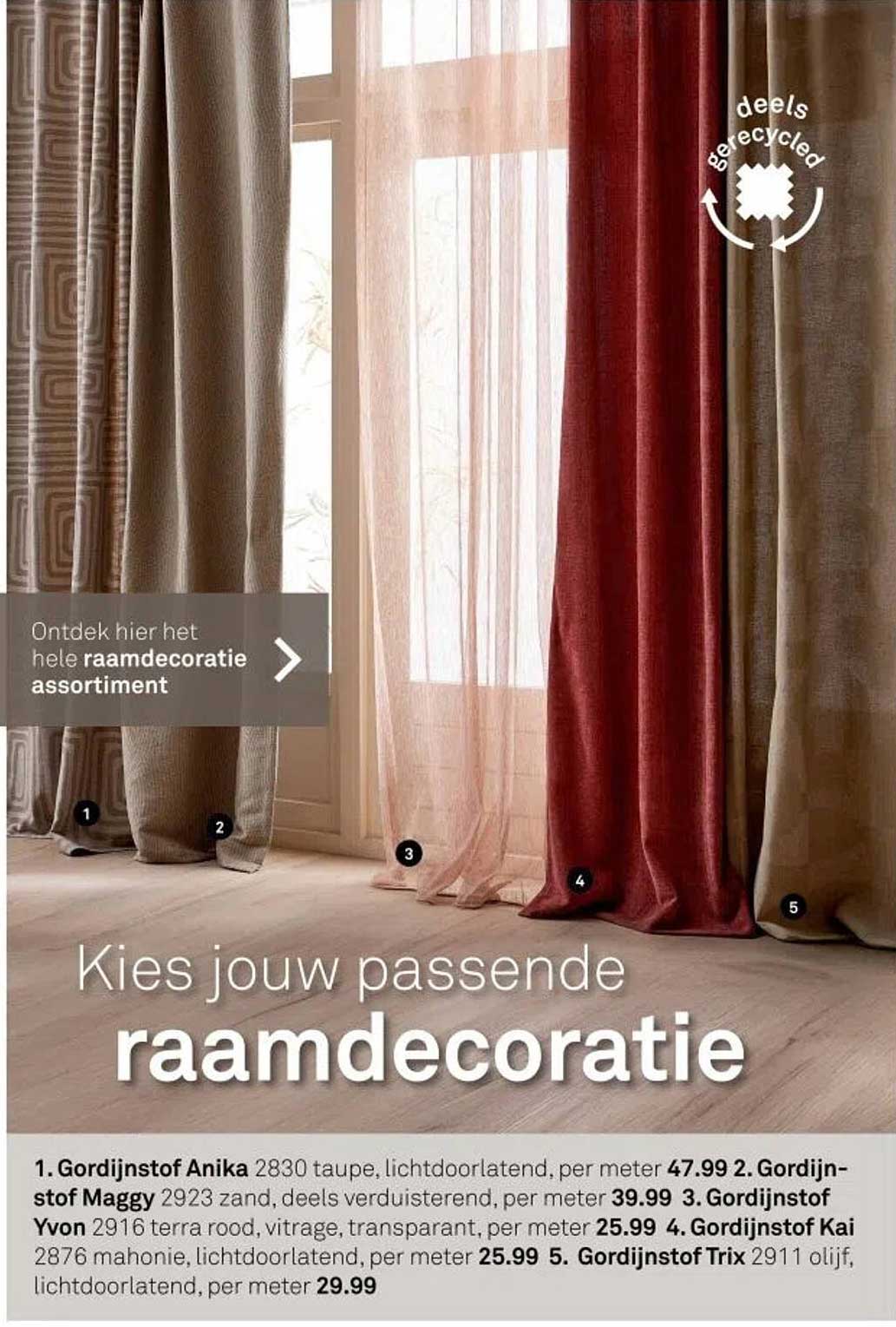 Kies jouw passende raambekleding