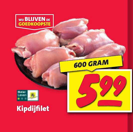 Kipdijfilet