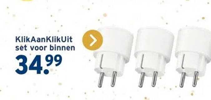 KlikAanKlikUit set voor binnen