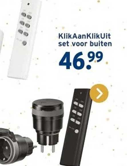 KlikAanKlikUit set voor buiten