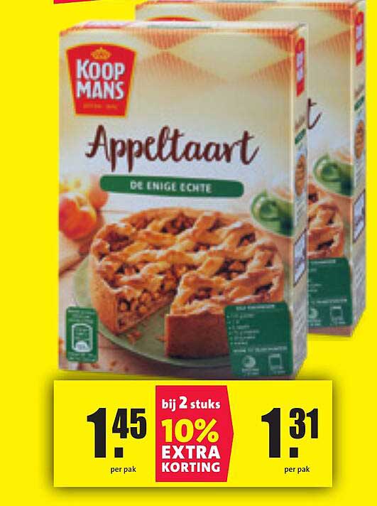 Koopmans Appeltaart - De enige echte