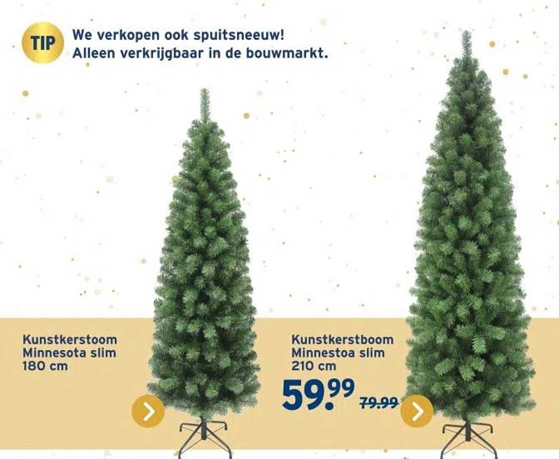Kunstkerstboom Minnestota slim 210 cm