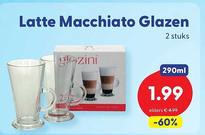 Latte Macchiato Glazen