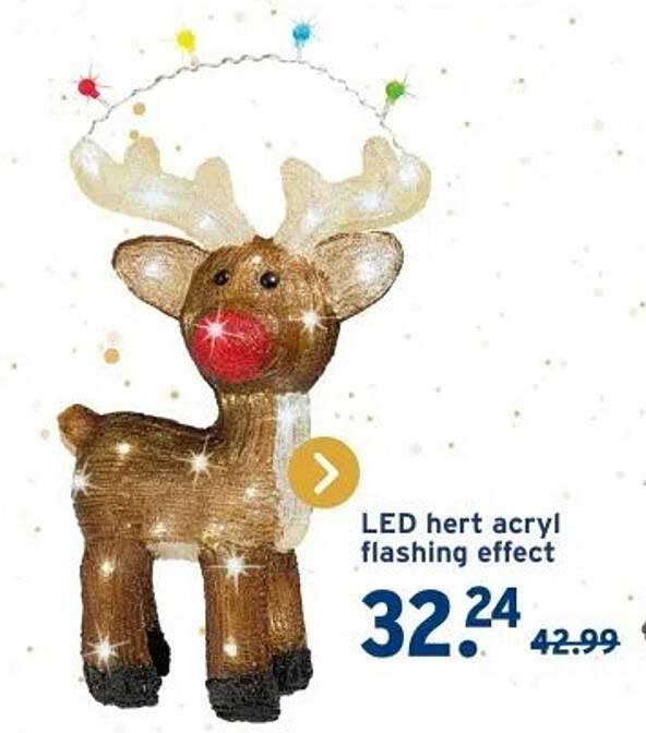 LED hert acryl flashing effect