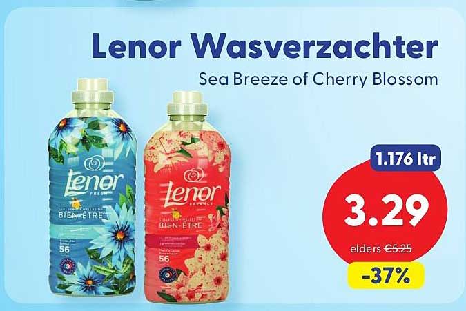 Lenor Wasverzachter Sea Breeze of Cherry Blossom