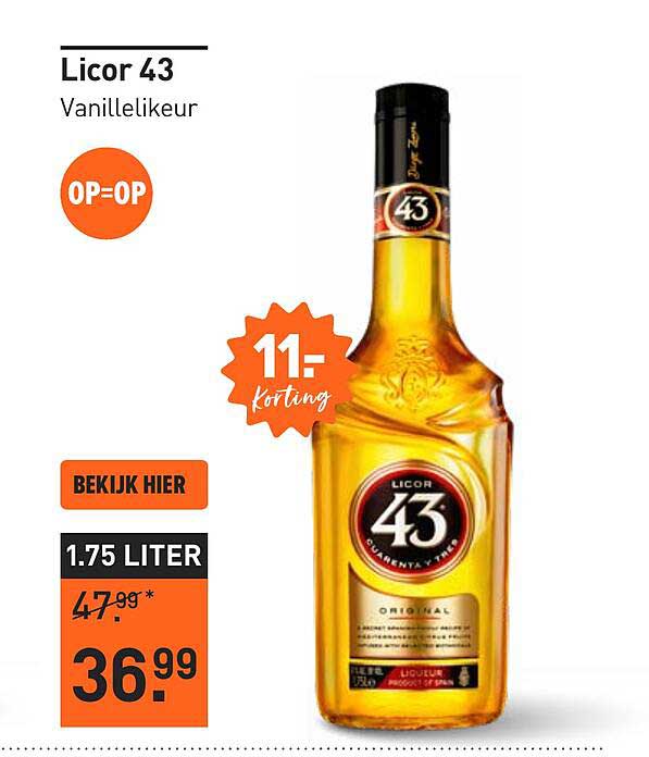 Licor 43 Vanillelikeur