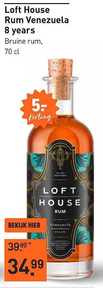 Loft House Rum Venezuela 8 years