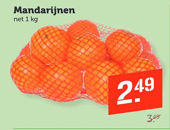 Mandarijnen net 1 kg
