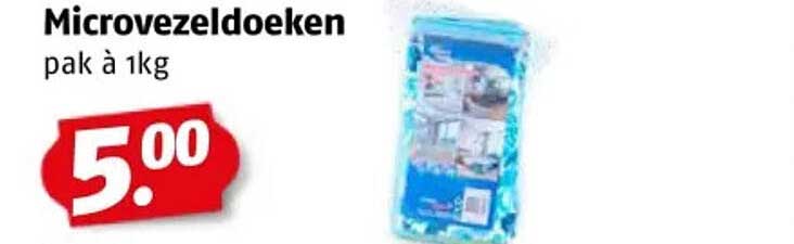 Microvezeldoeken pak à 1kg