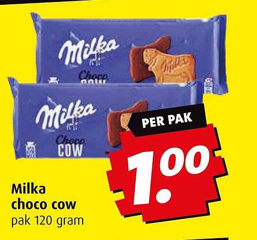 Milka choco cow pak 120 gram