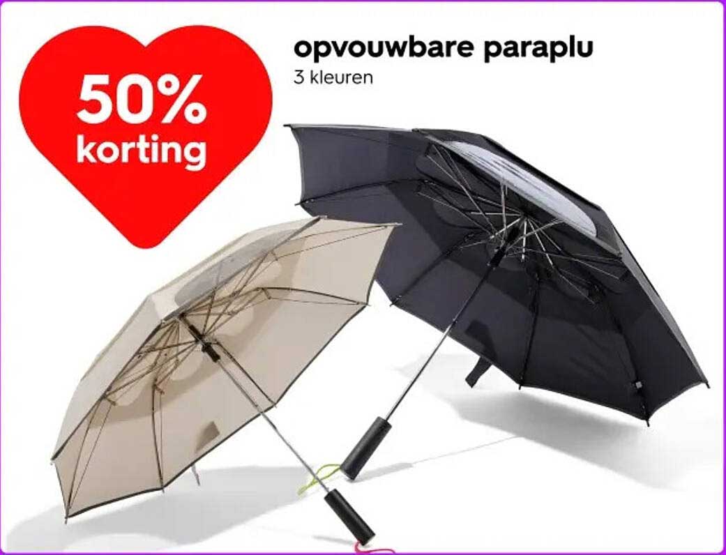 opvouwbare paraplu