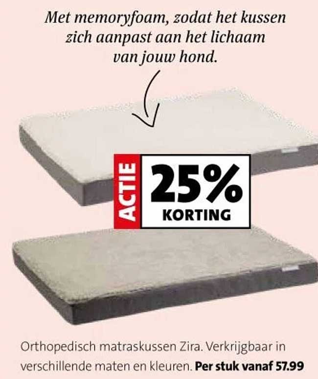 Orthopedisch matraskussen Zira