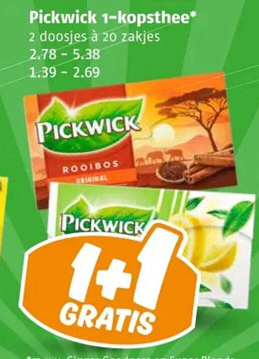 Pickwick 1-kopsthee*