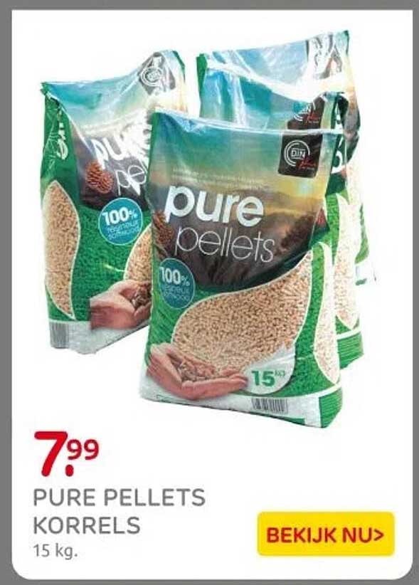 PUREPELLETS KORRELS 15 KG