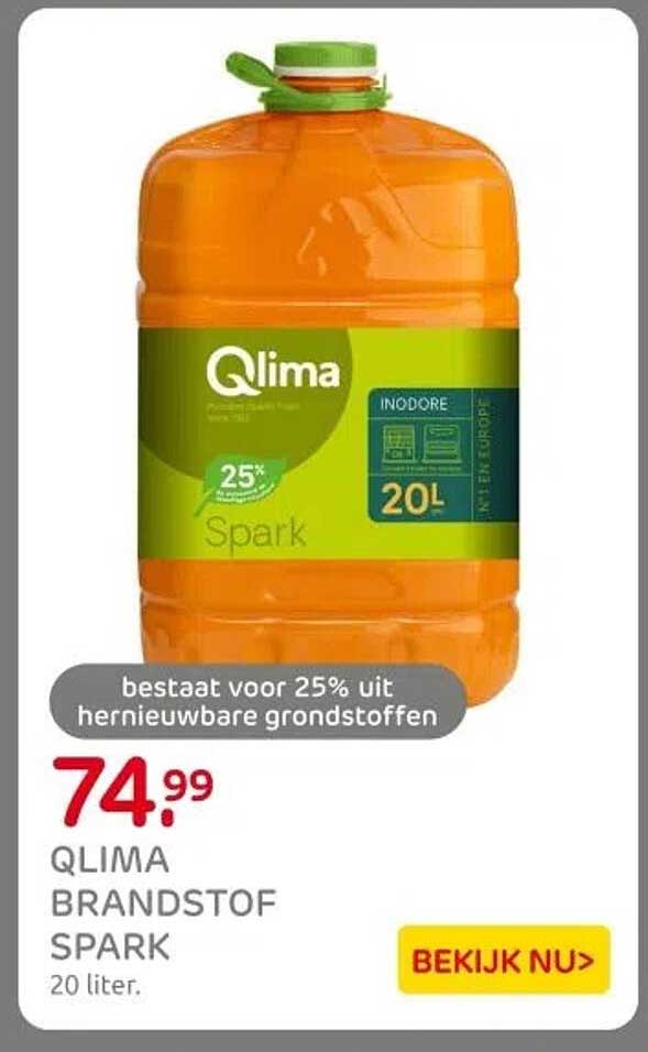 QLIMA BRANDSTOF SPARK