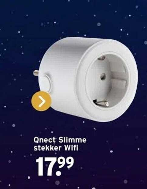 Qnect Slimme stekker Wifi