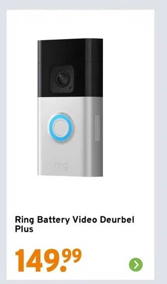 Ring Battery Video Deurbel Plus