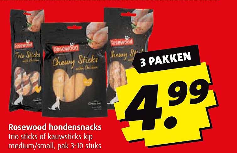 Rosewood hondensnacks