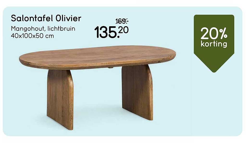 Salontafel Olivier
