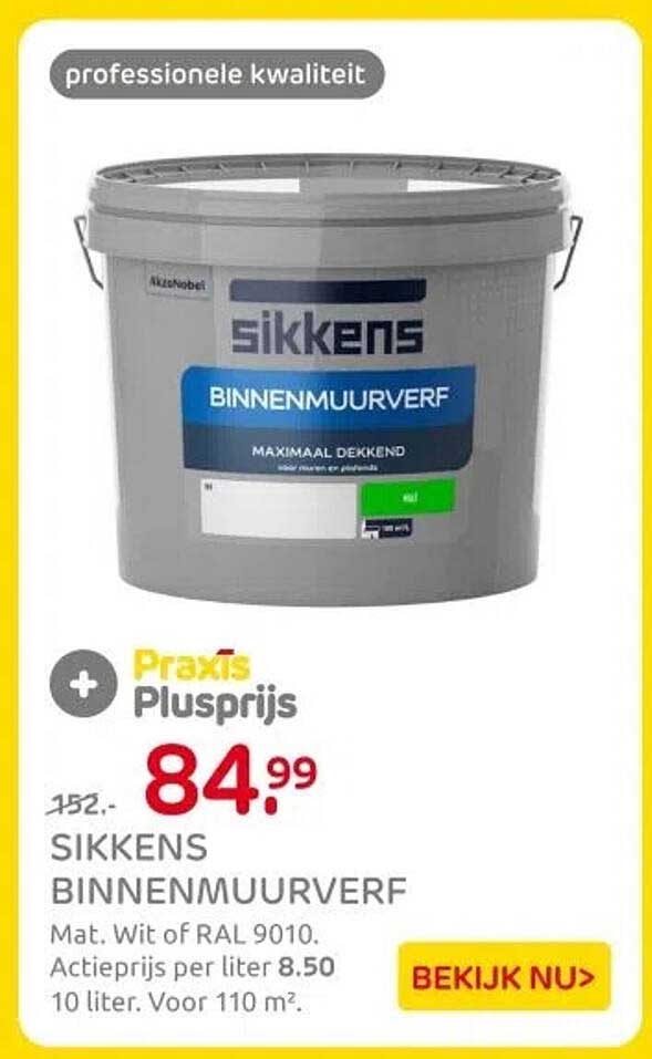 SIKKENS BINNENMUURVERF