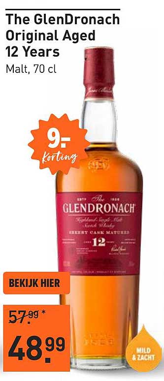 The GlenDronach Original Aged 12 Years