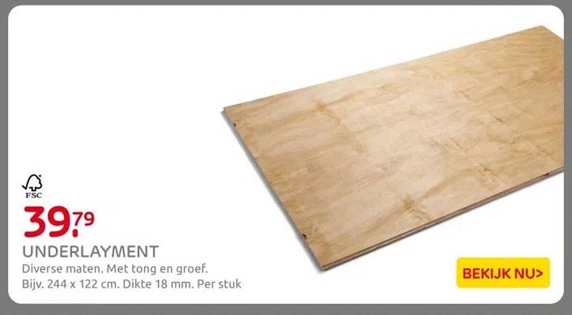 UNDERLAYMENT