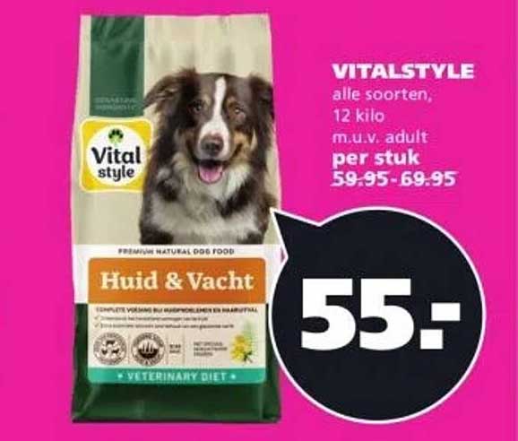 VITALSTYLE huid & vacht 12 kilo