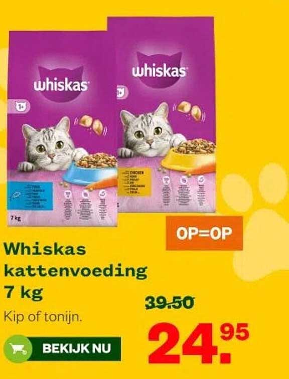 Whiskas kattenvoeding 7 kg