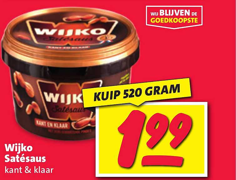 Wijko Satésaus 520 gram